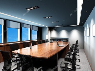 Modern bir salonda LED aydınlatma uygulaması